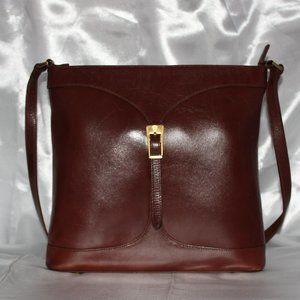 100% cowhide leather Etienne Aigner Vintage Shoulder Bag